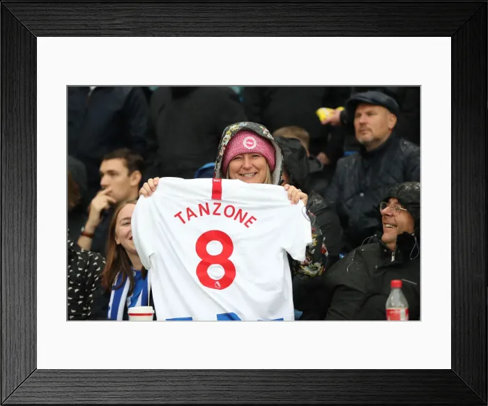 Framed Print : Brighton and Hove Albion vs. Tottenham Hotspur: Premier League Showdown at American Express Community Stadium (September 22, 2018) Framed Print : Brighton and Hove Albion vs. Tottenham Hotspur: Premier League Showdown at American Express Community Stadium (September 22, 2018)