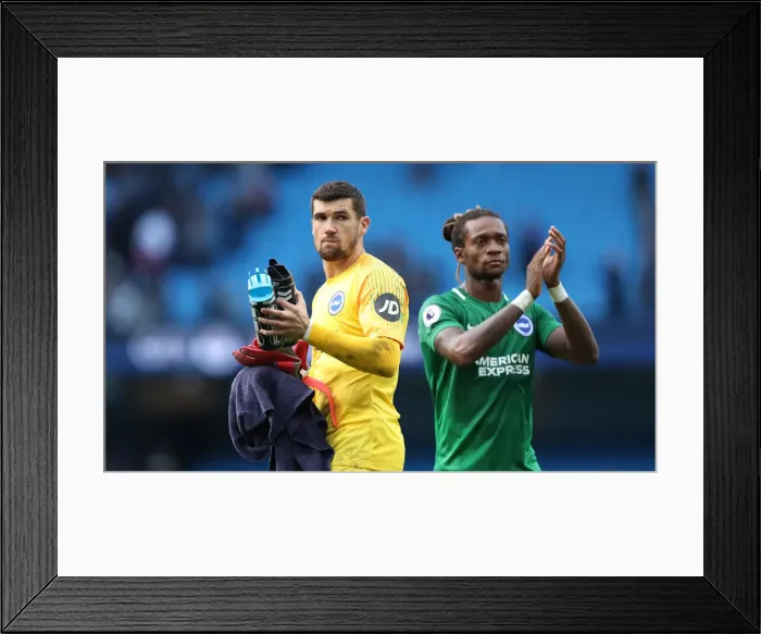 Framed Print : Premier League Showdown: Manchester City vs. Brighton and Hove Albion at Etihad Stadium (29SEP18) Framed Print : Premier League Showdown: Manchester City vs. Brighton and Hove Albion at Etihad Stadium (29SEP18)