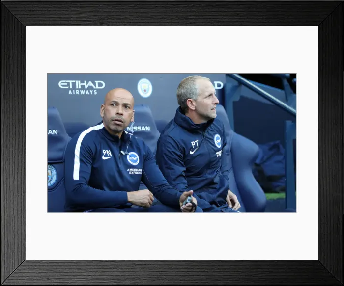 Framed Print : Premier League Showdown: Manchester City vs. Brighton and Hove Albion at Etihad Stadium (29SEP18) Framed Print : Premier League Showdown: Manchester City vs. Brighton and Hove Albion at Etihad Stadium (29SEP18)