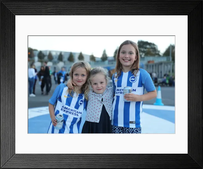 Framed Print : Brighton and Hove Albion vs. West Ham United: Premier League Showdown at American Express Community Stadium (5th October 2018)
