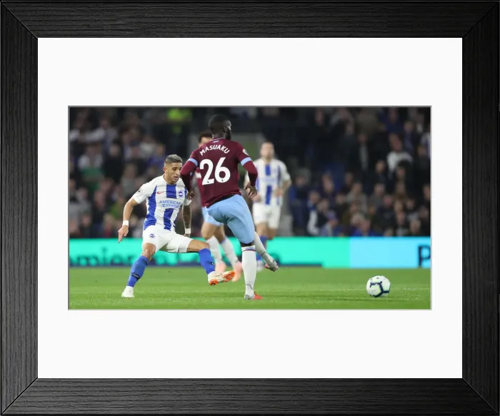 Framed Print : Brighton and Hove Albion vs. West Ham United: Premier League Showdown at American Express Community Stadium (5th October 2018) Framed Print : Brighton and Hove Albion vs. West Ham United: Premier League Showdown at American Express Community Stadium (5th October 2018)