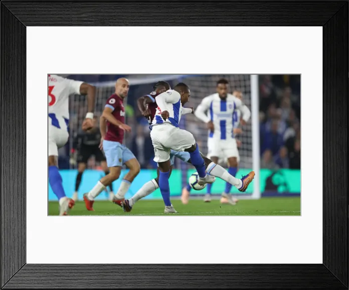 Framed Print : Brighton and Hove Albion vs. West Ham United: Premier League Showdown at American Express Community Stadium (5th October 2018) Framed Print : Brighton and Hove Albion vs. West Ham United: Premier League Showdown at American Express Community Stadium (5th October 2018)