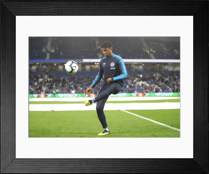 Framed Print : Brighton & Hove Albion vs. West Ham United: Premier League Showdown at American Express Community Stadium (5th October 2018)