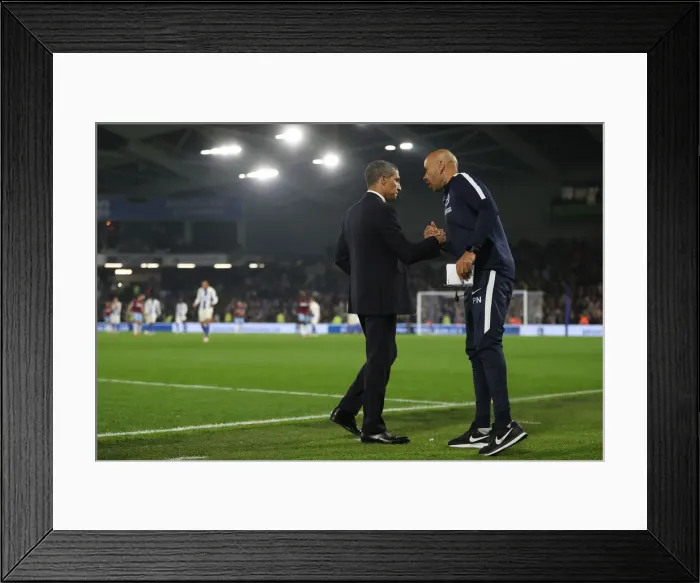 Framed Print : Brighton and Hove Albion vs. West Ham United: Premier League Showdown at American Express Community Stadium (5th October 2018) Framed Print : Brighton and Hove Albion vs. West Ham United: Premier League Showdown at American Express Community Stadium (5th October 2018)