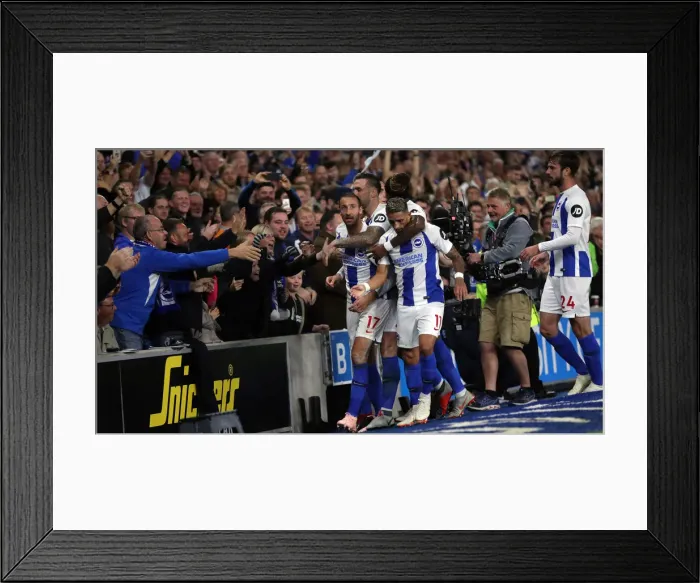 Framed Print : Brighton and Hove Albion vs. West Ham United: Premier League Clash at American Express Community Stadium (October 5, 2018) Framed Print : Brighton and Hove Albion vs. West Ham United: Premier League Clash at American Express Community Stadium (October 5, 2018)