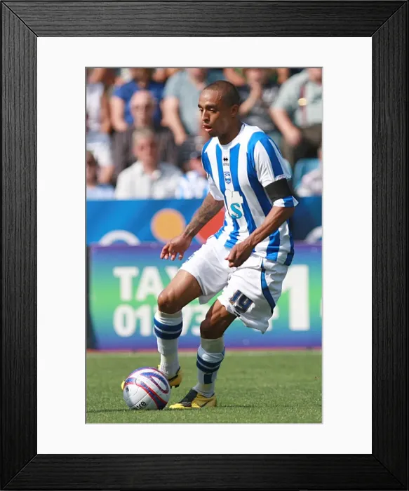 Framed Print : Mark Wright in Action for Brighton and Hove Albion FC Framed Print : Mark Wright in Action for Brighton and Hove Albion FC