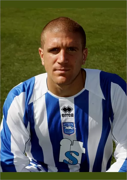 Focused Defender: Adam El-Abd in Action for Brighton & Hove Albion