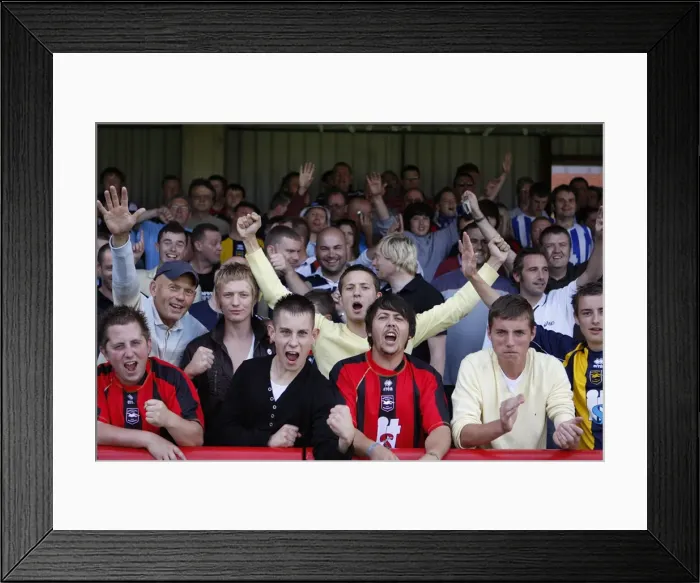 Framed Print : Away at Brentford 2009-10 Framed Print : Away at Brentford 2009-10