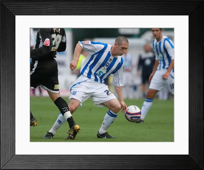 Framed Print : Brighton & Hove Albion vs Wycombe Wanderers: A Home Battle from the 2009-10 Season