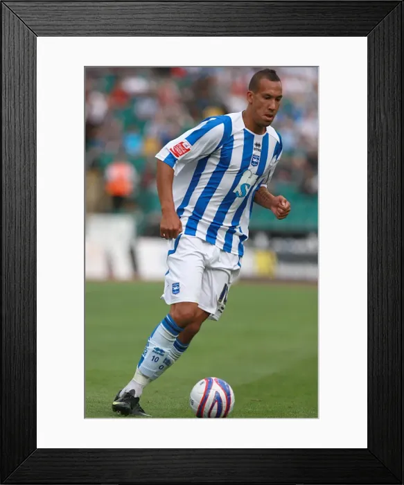 Framed Print : Brighton & Hove Albion vs Wycombe Wanderers: Home Battle - Season 2009-10