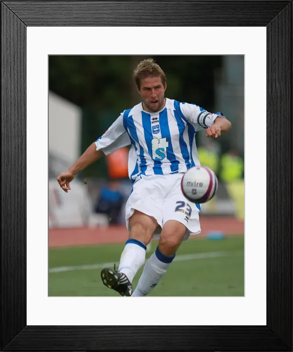 Framed Print : Brighton & Hove Albion vs Wycombe Wanderers: A Home Battle from the 2009-10 Season