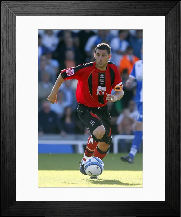 Framed Print : Nicky Forster: Star Striker of Brighton & Hove Albion FC Framed Print : Nicky Forster: Star Striker of Brighton & Hove Albion FC