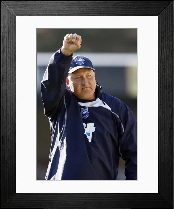 Framed Print : Russell Slade: From Bristol Rovers to Brighton & Hove Albion FC Framed Print : Russell Slade: From Bristol Rovers to Brighton & Hove Albion FC