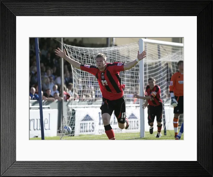 Framed Print : Brighton & Hove Albion vs. Bristol Rovers: 2009-10 Away Game