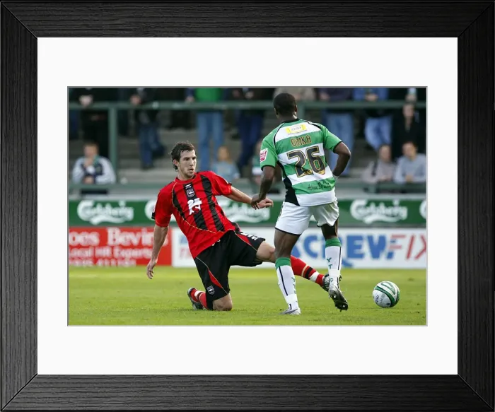Framed Print : Nostalgic Look Back: Brighton & Hove Albion 2009-10 Away Game vs. Yeovil Town Framed Print : Nostalgic Look Back: Brighton & Hove Albion 2009-10 Away Game vs. Yeovil Town