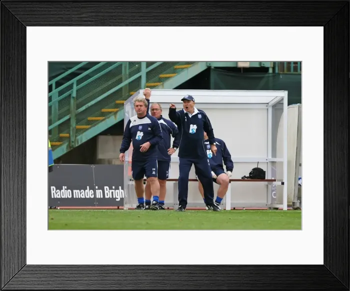 Framed Print : MK Dons. Brighton And Hove Albion Past Seasons Framed Print : MK Dons. Brighton And Hove Albion Past Seasons