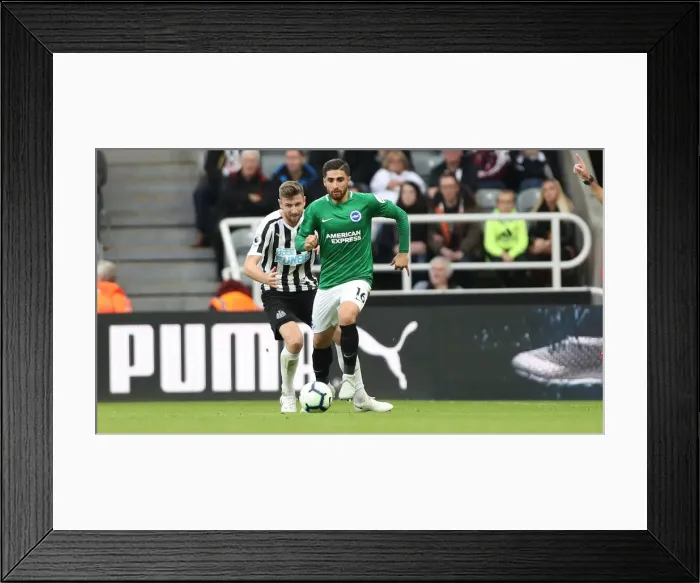 Framed Print : Premier League Showdown: Newcastle United vs. Brighton and Hove Albion at St. James Park (20th October 2018) Framed Print : Premier League Showdown: Newcastle United vs. Brighton and Hove Albion at St. James Park (20th October 2018)