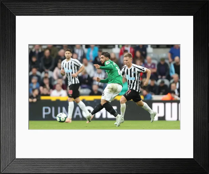 Framed Print : Premier League Showdown: Newcastle United vs. Brighton and Hove Albion at St. James Park (20th October 2018) Framed Print : Premier League Showdown: Newcastle United vs. Brighton and Hove Albion at St. James Park (20th October 2018)