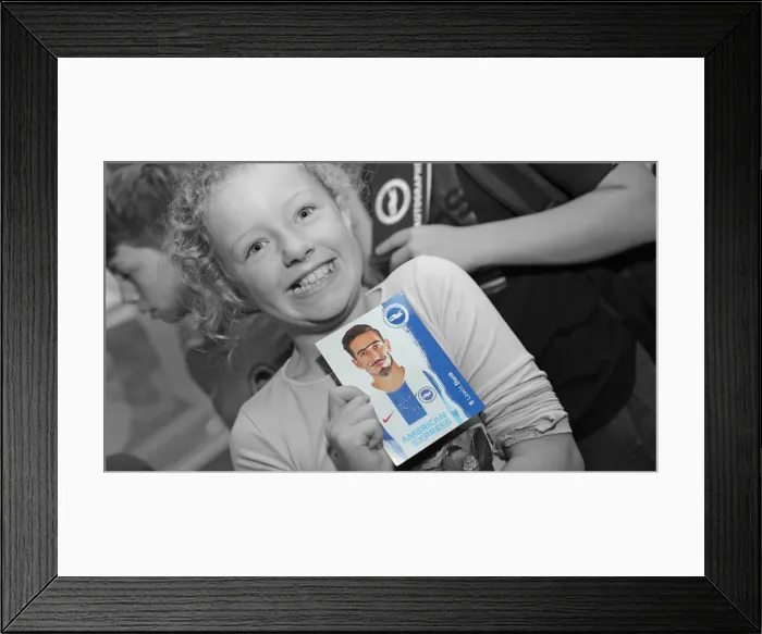 Framed Print : Brighton & Hove Albion FC: 2018 Player Signing Session - Meet and Greet with the Team Framed Print : Brighton & Hove Albion FC: 2018 Player Signing Session - Meet and Greet with the Team