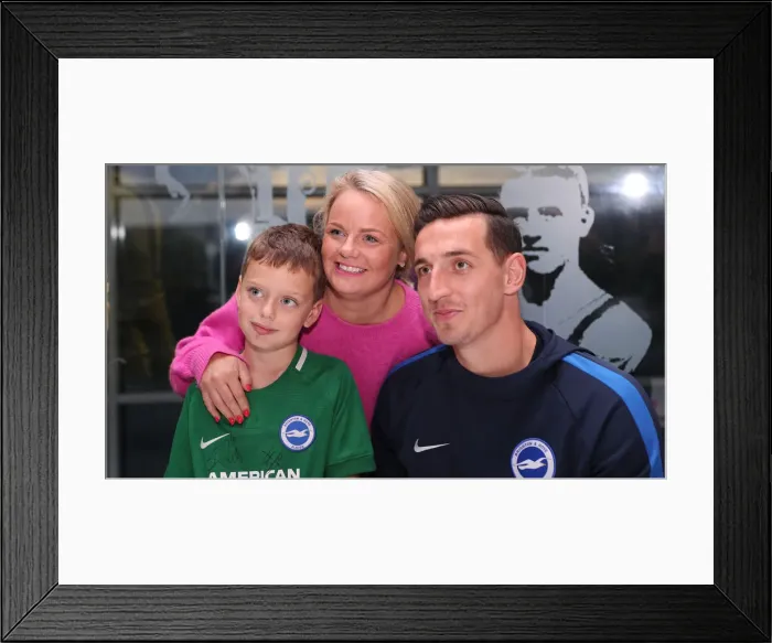 Framed Print : Brighton & Hove Albion FC: 2018 Player Signing Event - Autograph Session with the Team Framed Print : Brighton & Hove Albion FC: 2018 Player Signing Event - Autograph Session with the Team