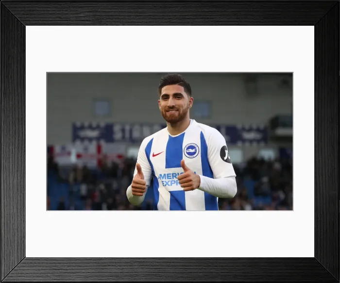 Framed Print : Brighton and Hove Albion vs. Wolverhampton Wanderers: A Premier League Showdown at American Express Community Stadium (October 26, 2018)