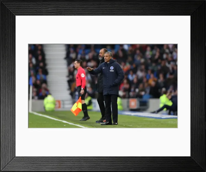 Framed Print : Brighton and Hove Albion vs. Wolverhampton Wanderers: A Premier League Showdown at American Express Community Stadium (October 26, 2018) Framed Print : Brighton and Hove Albion vs. Wolverhampton Wanderers: A Premier League Showdown at American Express Community Stadium (October 26, 2018)