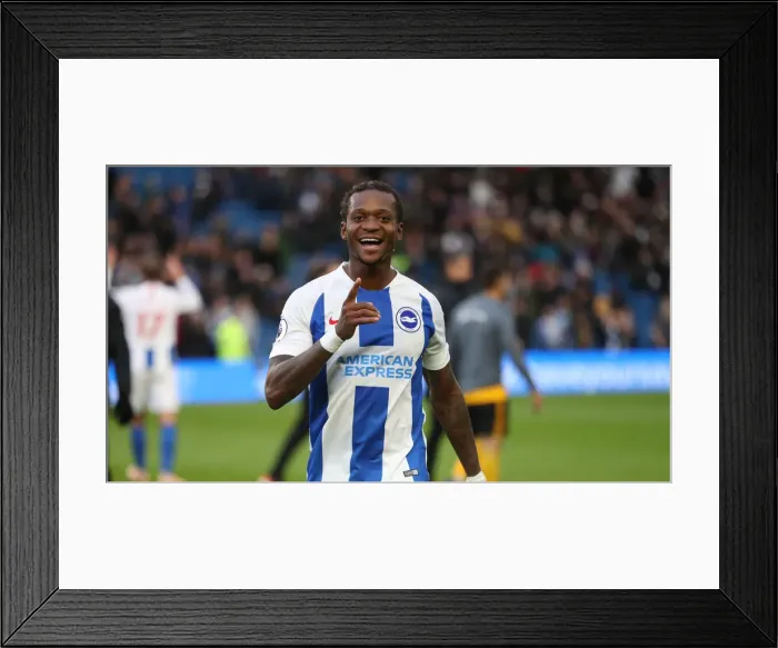 Framed Print : Brighton and Hove Albion vs. Wolverhampton Wanderers: A Premier League Showdown at American Express Community Stadium (October 26, 2018)