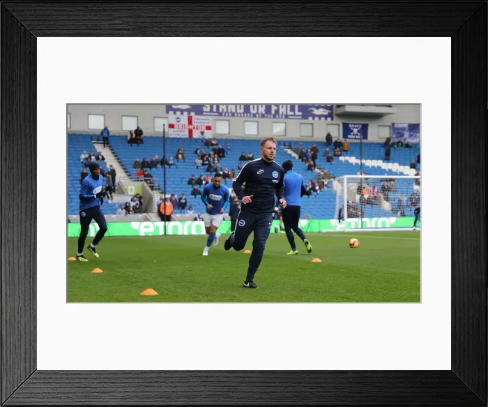 Framed Print : Brighton & Hove Albion vs. Wolverhampton Wanderers: A Premier League Battle at American Express Community Stadium (26th October 2018) Framed Print : Brighton & Hove Albion vs. Wolverhampton Wanderers: A Premier League Battle at American Express Community Stadium (26th October 2018)