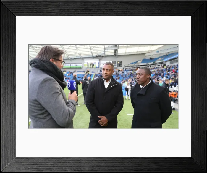 Framed Print : Brighton and Hove Albion vs. Wolverhampton Wanderers: A Premier League Showdown at American Express Community Stadium (October 26, 2018) Framed Print : Brighton and Hove Albion vs. Wolverhampton Wanderers: A Premier League Showdown at American Express Community Stadium (October 26, 2018)