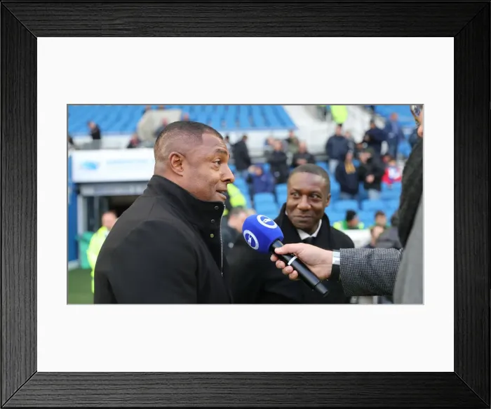 Framed Print : Brighton and Hove Albion vs. Wolverhampton Wanderers: A Premier League Showdown at American Express Community Stadium (October 26, 2018) Framed Print : Brighton and Hove Albion vs. Wolverhampton Wanderers: A Premier League Showdown at American Express Community Stadium (October 26, 2018)