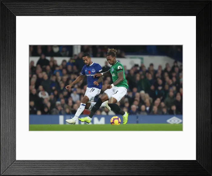 Framed Print : Premier League Showdown: Everton vs. Brighton and Hove Albion at Goodison Park (03NOV18) Framed Print : Premier League Showdown: Everton vs. Brighton and Hove Albion at Goodison Park (03NOV18)