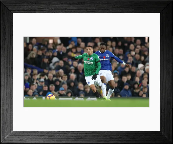 Framed Print : Premier League Showdown: Everton vs. Brighton and Hove Albion at Goodison Park (03NOV18) Framed Print : Premier League Showdown: Everton vs. Brighton and Hove Albion at Goodison Park (03NOV18)