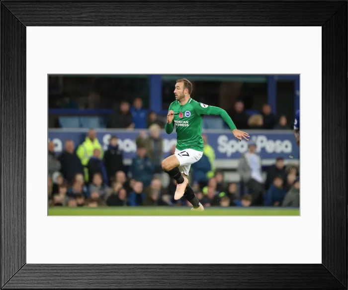 Framed Print : Premier League Showdown: Everton vs. Brighton & Hove Albion at Goodison Park (03NOV18)