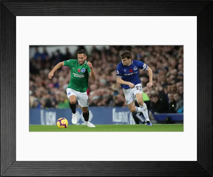 Framed Print : Premier League Showdown: Everton vs. Brighton & Hove Albion at Goodison Park (03NOV18) Framed Print : Premier League Showdown: Everton vs. Brighton & Hove Albion at Goodison Park (03NOV18)