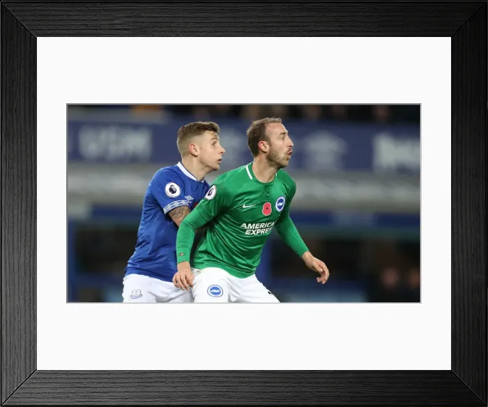 Framed Print : Premier League Showdown: Everton vs. Brighton and Hove Albion at Goodison Park (03NOV18) Framed Print : Premier League Showdown: Everton vs. Brighton and Hove Albion at Goodison Park (03NOV18)