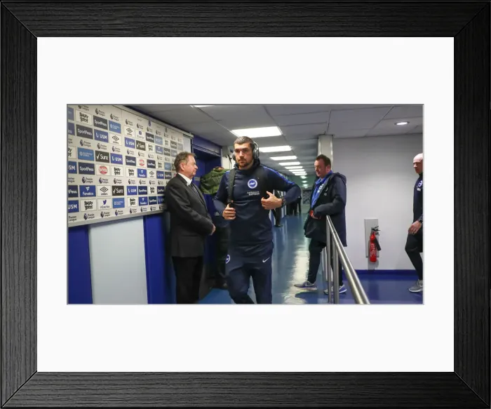Framed Print : Premier League Showdown: Everton vs. Brighton & Hove Albion at Goodison Park (03NOV18) Framed Print : Premier League Showdown: Everton vs. Brighton & Hove Albion at Goodison Park (03NOV18)