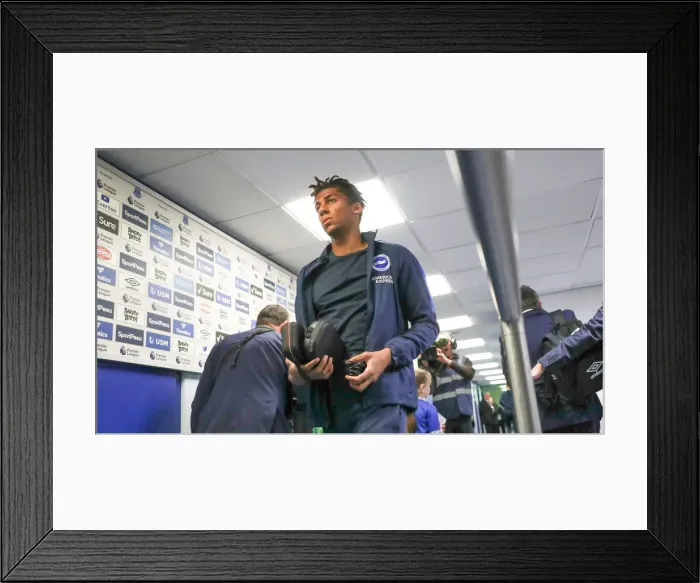 Framed Print : Premier League Showdown: Everton vs. Brighton & Hove Albion at Goodison Park (03NOV18) Framed Print : Premier League Showdown: Everton vs. Brighton & Hove Albion at Goodison Park (03NOV18)