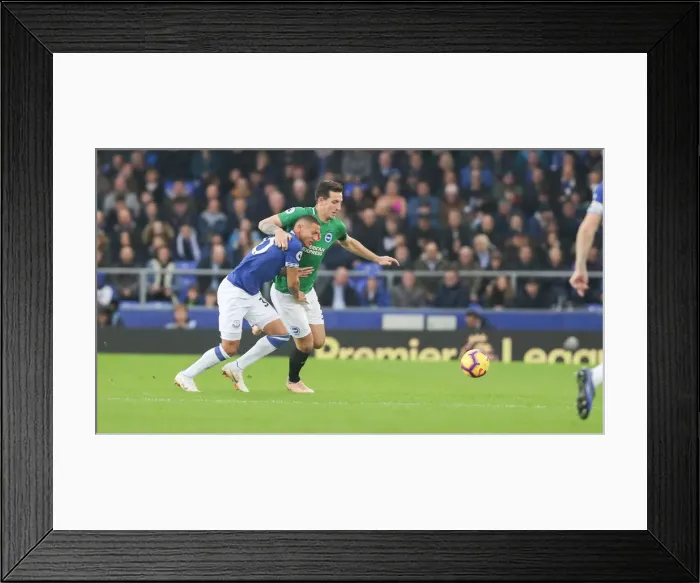 Framed Print : Premier League Showdown: Everton vs. Brighton & Hove Albion at Goodison Park (03NOV18) Framed Print : Premier League Showdown: Everton vs. Brighton & Hove Albion at Goodison Park (03NOV18)