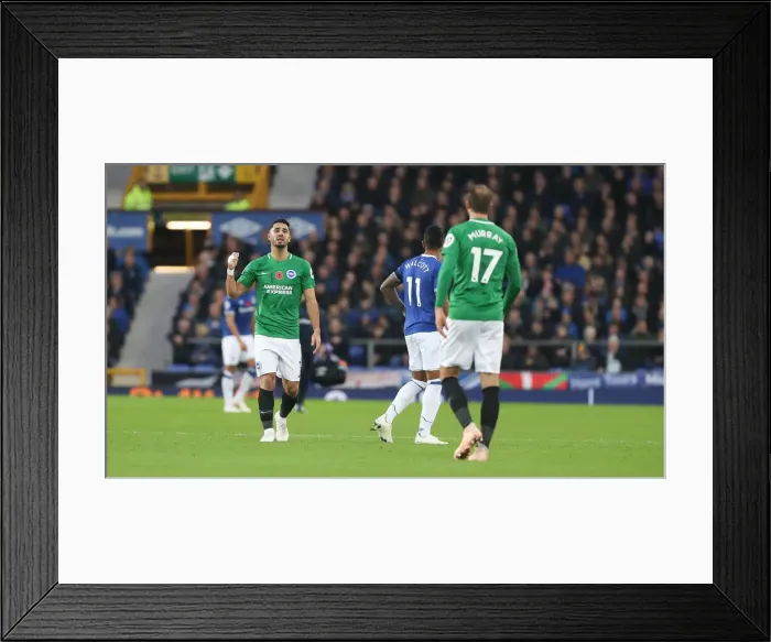 Framed Print : Premier League Showdown: Everton vs. Brighton and Hove Albion at Goodison Park (03NOV18) Framed Print : Premier League Showdown: Everton vs. Brighton and Hove Albion at Goodison Park (03NOV18)