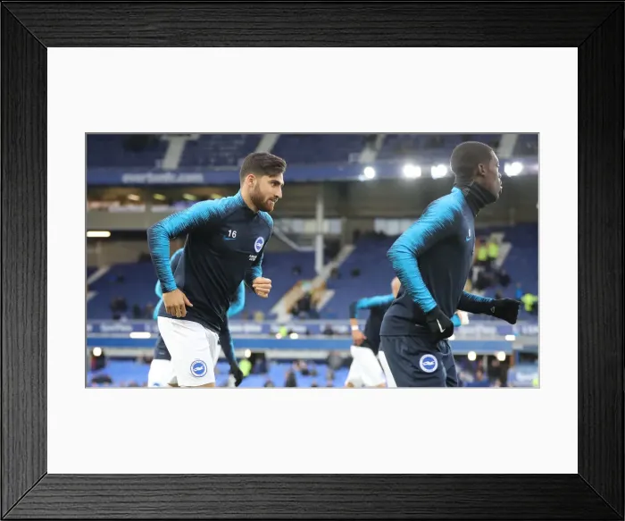 Framed Print : Premier League Showdown: Everton vs. Brighton and Hove Albion at Goodison Park (03NOV18) Framed Print : Premier League Showdown: Everton vs. Brighton and Hove Albion at Goodison Park (03NOV18)