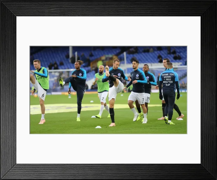 Framed Print : Premier League Showdown: Everton vs. Brighton and Hove Albion at Goodison Park - November 3, 2018 Framed Print : Premier League Showdown: Everton vs. Brighton and Hove Albion at Goodison Park - November 3, 2018