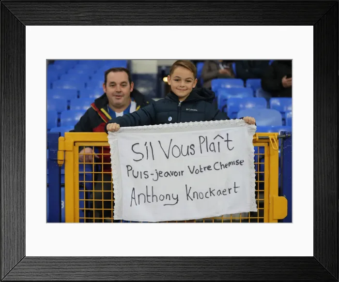 Framed Print : Premier League Showdown: Everton vs. Brighton & Hove Albion at Goodison Park (03NOV18) Framed Print : Premier League Showdown: Everton vs. Brighton & Hove Albion at Goodison Park (03NOV18)