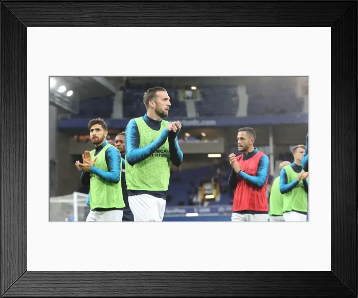 Framed Print : Premier League Showdown: Everton vs. Brighton & Hove Albion at Goodison Park (03NOV18) Framed Print : Premier League Showdown: Everton vs. Brighton & Hove Albion at Goodison Park (03NOV18)