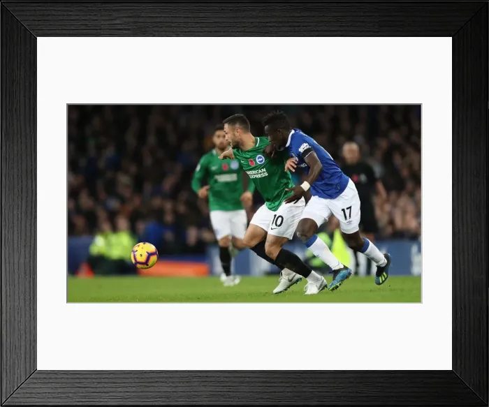 Framed Print : Premier League Showdown: Everton vs. Brighton & Hove Albion at Goodison Park (03NOV18) Framed Print : Premier League Showdown: Everton vs. Brighton & Hove Albion at Goodison Park (03NOV18)