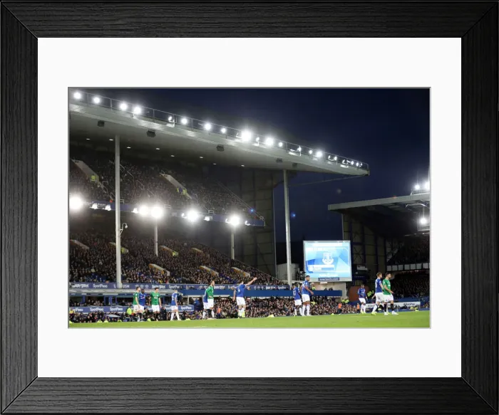 Framed Print : Premier League Showdown: Everton vs. Brighton and Hove Albion at Goodison Park (03NOV18) Framed Print : Premier League Showdown: Everton vs. Brighton and Hove Albion at Goodison Park (03NOV18)