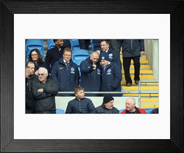 Framed Print : 10NOV18: Premier League Battle - Cardiff City vs. Brighton and Hove Albion at Cardiff City Stadium
