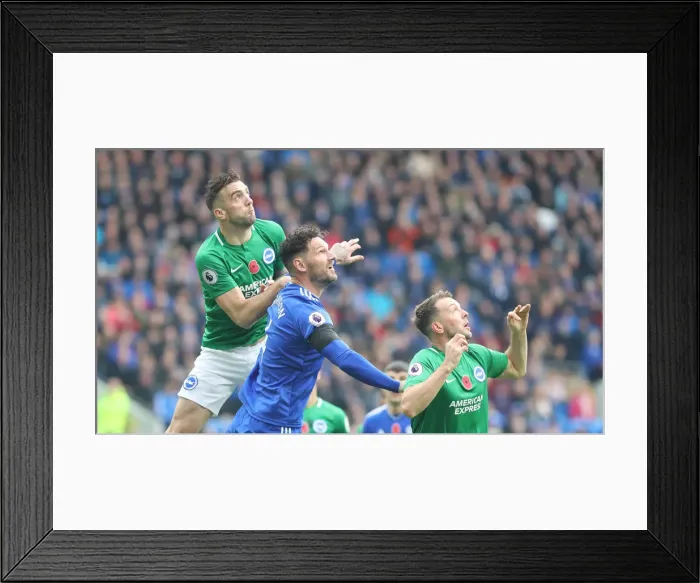 Framed Print : 10NOV18: Intense Premier League Battle - Cardiff City vs. Brighton and Hove Albion at Cardiff City Stadium Framed Print : 10NOV18: Intense Premier League Battle - Cardiff City vs. Brighton and Hove Albion at Cardiff City Stadium