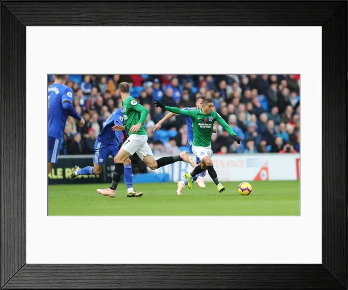 Framed Print : 10NOV18: Premier League Showdown - Cardiff City vs. Brighton and Hove Albion at Cardiff City Stadium Framed Print : 10NOV18: Premier League Showdown - Cardiff City vs. Brighton and Hove Albion at Cardiff City Stadium