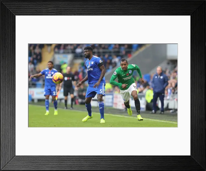 Framed Print : 10NOV18: Premier League Battle - Cardiff City vs. Brighton and Hove Albion at Cardiff City Stadium Framed Print : 10NOV18: Premier League Battle - Cardiff City vs. Brighton and Hove Albion at Cardiff City Stadium