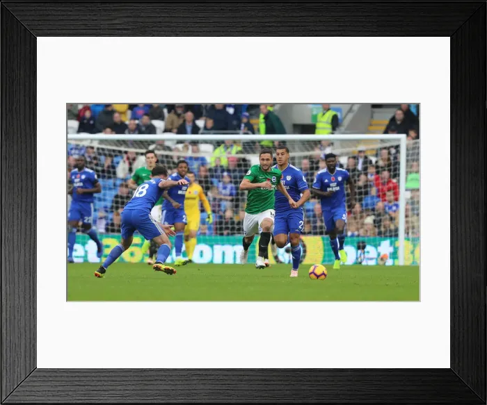 Framed Print : 10NOV18: Premier League Showdown - Cardiff City vs. Brighton and Hove Albion at Cardiff City Stadium Framed Print : 10NOV18: Premier League Showdown - Cardiff City vs. Brighton and Hove Albion at Cardiff City Stadium
